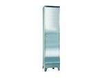 Edelstahlschrank, 1-türig, mit 4 Füssen, B 500 x T 400 x H 2000 mm