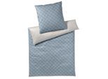Joop! Wendebettwäsche, Hellblau, Textil, Graphik, 135x200 cm, Oeko-Tex® Standard 100, pflegeleicht, schadstoffgeprüft, weiche und anschmiegsame Oberfläche, edel glänzend, dicht gewebtes Garn, Schlaftextilien, Bettwäsche, Bettwäsche, Satin-Bettwäsche
