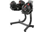 Kurzhantelständer BOWFLEX, schwarz, HantelstationenB:67cm H:68,3cm L:63,5cm, Stahl, Kurzhantelständer, B:67cm H:68,3cm L:63,5cm