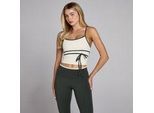 MP Damen Tempo Contrast Tie Top - Elfenbein - M