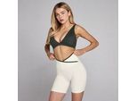 MP Damen Tempo Triangle Sport-BH - Gewaschen Schwarz - XXL