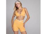 MP Damen Tempo Triangle Sport-BH - Pfirsich - M