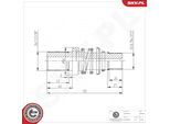 ESEN SKV Steckwelle, Differential 40skv900 für VW