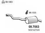 ASSO Endschalldämpfer 087053 für BMW