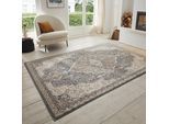Teppich HANSE HOME "Orken", schwarz (schwarz,braun), B:160cm H:8mm L:235cm, Polypropylen (PP), Teppiche, Teppich, Kurzflor, Läufer, Orient, Vintage, Wohnzimmer, Schlafzimmer, Esszimmer