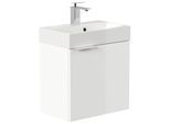 Gäste WC Badmöbel Cubi Slimline 50cm SoftClose in versch. Ausführungen