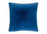 Dekokissen PAD "Gazelle", blau, unifarben, B:60cm L:60cm, Polyester, Dekokissen_Sitzkissen_Kissenhüllen, Kunstfell