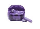JBL wireless In-Ear-Kopfhörer "TUNE BEAM 2", lila (lila, transparent), B:3,2cm H:16cm T:10cm, Kopfhörer