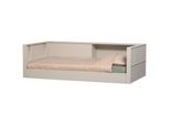 Bodenbett Carter Grau ca. 90x200 cm