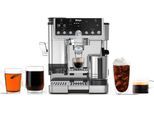 NINJA Espressomaschine "Ninja Luxe™ Café Pro Kaffeemaschine ES701EU", silber, B:35,1cm H:37,1cm T:33,3cm, Kaffeemaschinen, 3-in-1-Kaffeemaschine für Espresso, Filterkaffee und Cold Brew, Espressomaschine