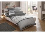 Bettwäsche OTTO HOME "Cremona", grau (anthrazit, grau), B/L: 240cm x 220cm, 1 Stk., 2 Stk., Linon, B/L: 80cm x 80cm & 80cm x 80cm, 3, Linon, Obermaterial: 100% Baumwolle, Bettwäsche, Bettwäsche, romantische Bettwäsche in verschiedenen Qualitäten, ab Gr. 135x200 cm