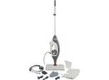 SHARK Dampfreiniger "S6005EU", grau (grau, weiß), B:34cm H:118cm T:22cm, Mehrzwecksauger, intelligente Dampfregulierung, 0,5l, Dampfreiniger