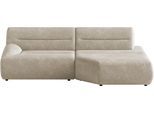 Ecksofa SIT & MORE "Scrabble", silber, B:260cm H:80cm T:130cm, 100% Polyester, Sofas, Ecksofa