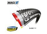 Fahrradreifen MICHELIN "Power Gravel", schwarz, Fahrradreifen, 28 x 1,85