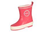 Gummistiefel DRUPPIES "Stiefel", Mädchen, Gr. 21, grün (rosa), Obermaterial: 100% Naturkautschuk NaRubber., Schuhe Gummistiefel
