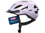 Fahrradhelm ABUS "URBAN-I 4.0" Gr. S, lila (violett (light lavender)), Helme, S/904 Kopfumfang: 51cm - 55cm