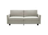 Livetastic , Creme , Textil , 192x76x85 cm , Relaxfunktion, Liegefunktion , Wohnzimmer, Sofas & Couches, Schlafsofas, Schlafsofas