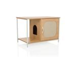 Mid.you , Buchefarben , Holzwerkstoff , 80x55x48 cm , Tierbedarf, Sonstiger Tierbedarf
