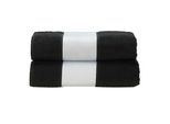ARTG Me Sublimatie Grote Handdoek (Zwart)