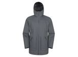 Mountain Warehouse Heren Harbour Waterdichte Jas (Grijs)