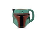 Star Wars Gebeeldhouwde Boba Fett-mok (Groen/rood)