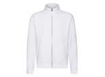 Fruit of the Loom Sweatjack Heren Premium (Wit)
