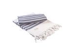 ARTG Hamamzz Dalaman Handdoek (Witte/franse marine)