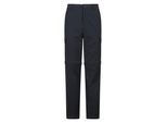 Mountain Warehouse Heren Delta Stretch Zip-Off Regular Cargo Broek (Zwart)