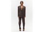 BENU Dames Bruine Elegante Broek met Sluiting bij de Pijp