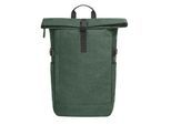 Halfar Cirkel rugzak van gerecycled polyester (Groene Melange)