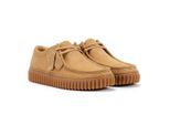 Clarks Torhill Lo Wildleder Herren Dunkel Sand Schuhe