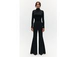 BENU Dames Zwarte Flared Pantalon