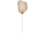 GOOD & MOJO Wandleuchte "KINABALU", beige (natur), 1, Ø 40cm H: 50cm, Leuchten, Wandleuchte