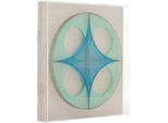 Wandbild KAYOOM "Happiness", blau (farbe bild(er): blau), B:45cm H:45cm T:6cm, MDF, Bilder, 45cm x 45cm