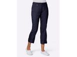 Webhose CASUAL LOOKS, Damen, Gr. 24, Kurzgrößen, blau (marine), 98% Baumwolle, 2% Elasthan, unifarben, lang, Hosen