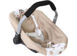 Puppen Autositz CHIC2000 "für Puppen bis Größe 50 cm", rosa (bärchen beige), Puppenausstattungen, KinderB:31cm H:32cm T:45cm, Kunststoff, Polyester, Stahl, B:31cm H:32cm T:45cm