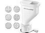 KITCHENAID Nudelvorsatz "5KSMPEXTA", weiß, Küchenmaschinen-Aufsätze, Gourmet-Röhrennudelvorsatz