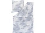 Bettwäsche ESTELLA "ISABELLA", grau (platinfarben), B/L: 155cm x 200cm, 1 Stk., 1 Stk., Mako-Interlock-Jersey, B/L: 80cm x 80cm, 2 Stk., Mako-Interlock-Jersey, Obermaterial: 100% Baumwolle, Bettwäsche, Bettwäsche, ABSOLUT BÜGELFREI