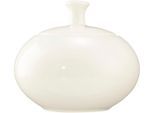 Zuckerdose SELTMANN WEIDEN "Savona", weiß (creme), H:6,2cm Ø:10,5cm, Porzellan, Lebensmittelaufbewahrungsbehälter, Zuckerdose, Porzellandose für Zucker