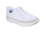 Skechers GoWalk Commuter Textil Damen Weiße Standard Sneakers