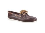 Sperry Authentic 2 Eye Leer Heren Bruine Bootschoenen