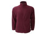 Russell Heren Full Zip Outdoor Fleece Jacket (Bourgondië)