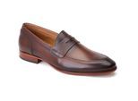 Base London Bruno Leren Heren Boombijn Loafers