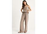 Mouwloze Camisole en Wijde Pantalon Coördinaten Set