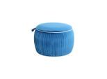 Hocker Adoree 100 Blau Textil