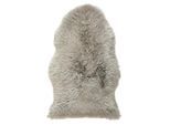 Linea Natura Schaffell, Silber, Fell, Tierform, 60x90 cm, Oeko-Tex® Standard 100, für Fußbodenheizung geeignet, pflegeleicht, Teppiche & Böden, Teppiche, Fellteppiche