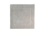 Aquanova Badematte London, Greige, Textil, Uni, quadratisch, 60x60 cm, für Fußbodenheizung geeignet, rutschfest, Badtextilien, Badematten