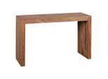 Mid.you Konsolentisch, Sheesham, Holz, Sheesham, massiv, rechteckig, Wange, 40x75x115 cm, Wohnzimmer, Wohnzimmertische, Konsolentische