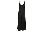 Midikleid KAFFE "Kleid KAjona", Damen, Gr. M, N-Gr, schwarz (schwarz deep), Obermaterial: 50% Baumwolle CO. 50% Polyacryl PAN., Kleider Midikleid