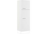 Wäscheschrank IMPULS KÜCHEN "Valencia & Tirana", Breite/Höhe: 60/205 cm, mit Wäschekörben", weiß, B:60cm H:190,7cm T:57,6cm, Dekorfolie, Holzwerkstoff, Schränke, Wäscheschrank, vormontiert, mit Innenschubkästen, mit verstellbarem Fachboden